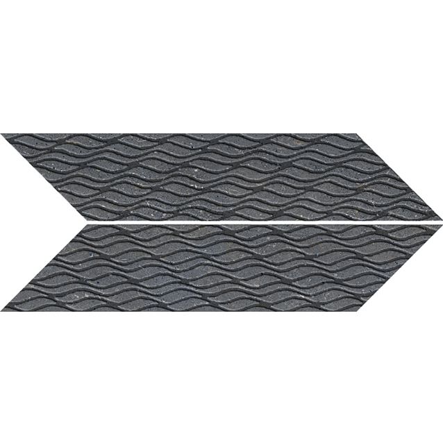 GRIGIO VENEZIA CHEVRON MESH 61×15 DX/SX