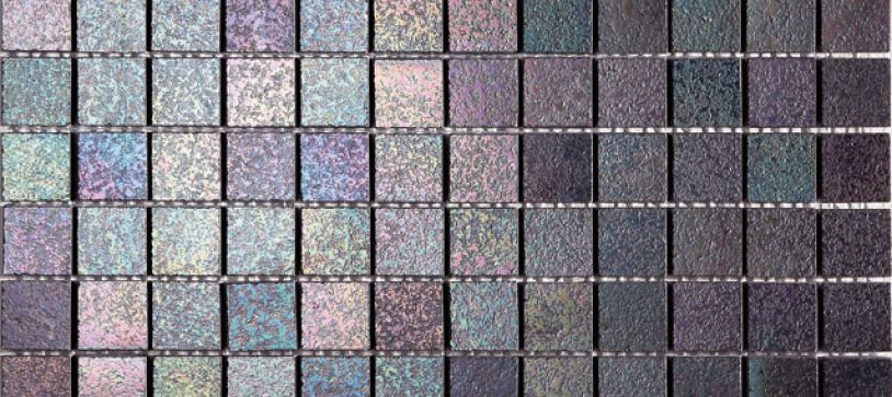 iolite nera mosaico multicolor mix tessera