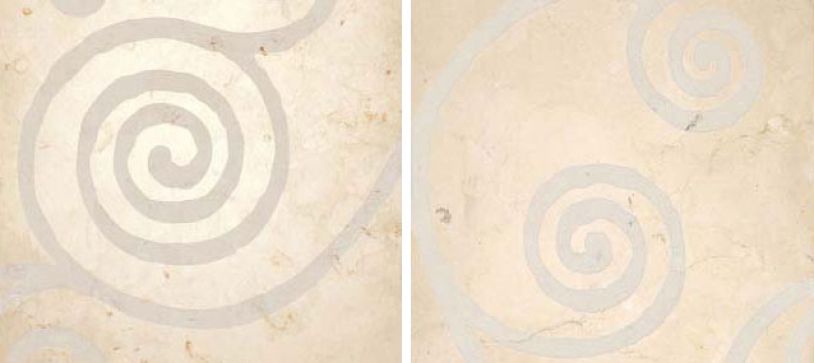 crema luna volute lucidato