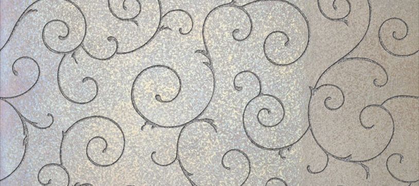 agata grigia multicolor dec. ricamo glitter