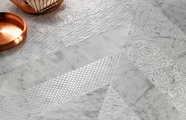 CHEVRON – Bianco Carrara