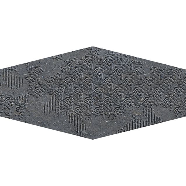 GRIGIO VENEZIA LOSANGA DECORO 5 MIX 30×60