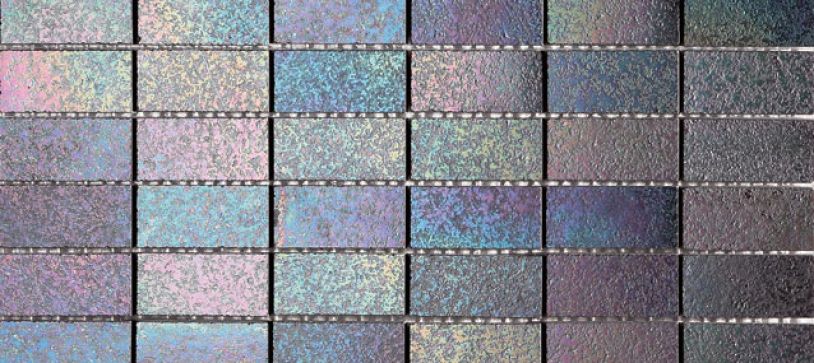 iolite nera muretto multicolor mix tessera