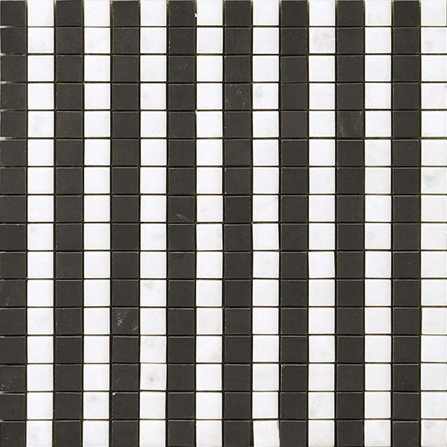 bianco nero mosaico